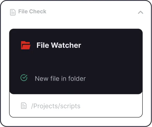 Local Folder Integration